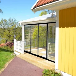 Terassin liukuovi Stadig kesäkausi 4 osaa eri kokoja ja värejä*Landskap Clearance