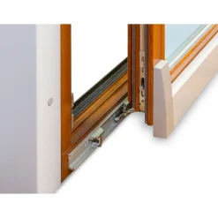 Terassin liukuovi Classic PSK200Z 3K A, 2-osainen, 3-lasinen, puu, mittatilausovi*Seicom Discount