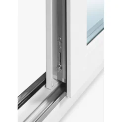 Terassin liukuovi Superior SU3K PVC 2-osainen 3-lasinen mittatilausovi*Seicom Hot