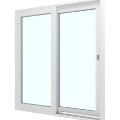 Terassin liukuovi Superior SU3K PVC 2-osainen 3-lasinen mittatilausovi*Seicom Hot