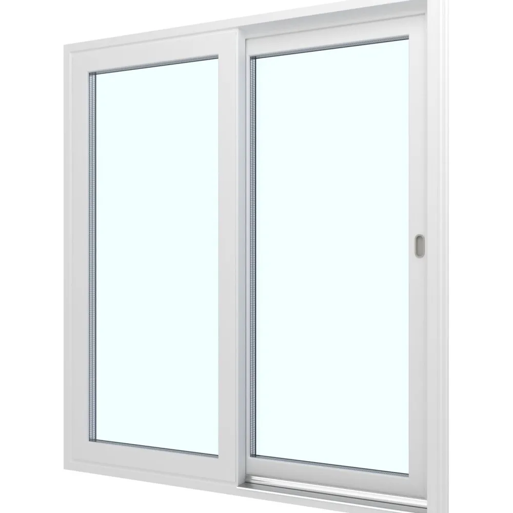Terassin liukuovi Superior SU3K PVC 2-osainen 3-lasinen mittatilausovi*Seicom Hot