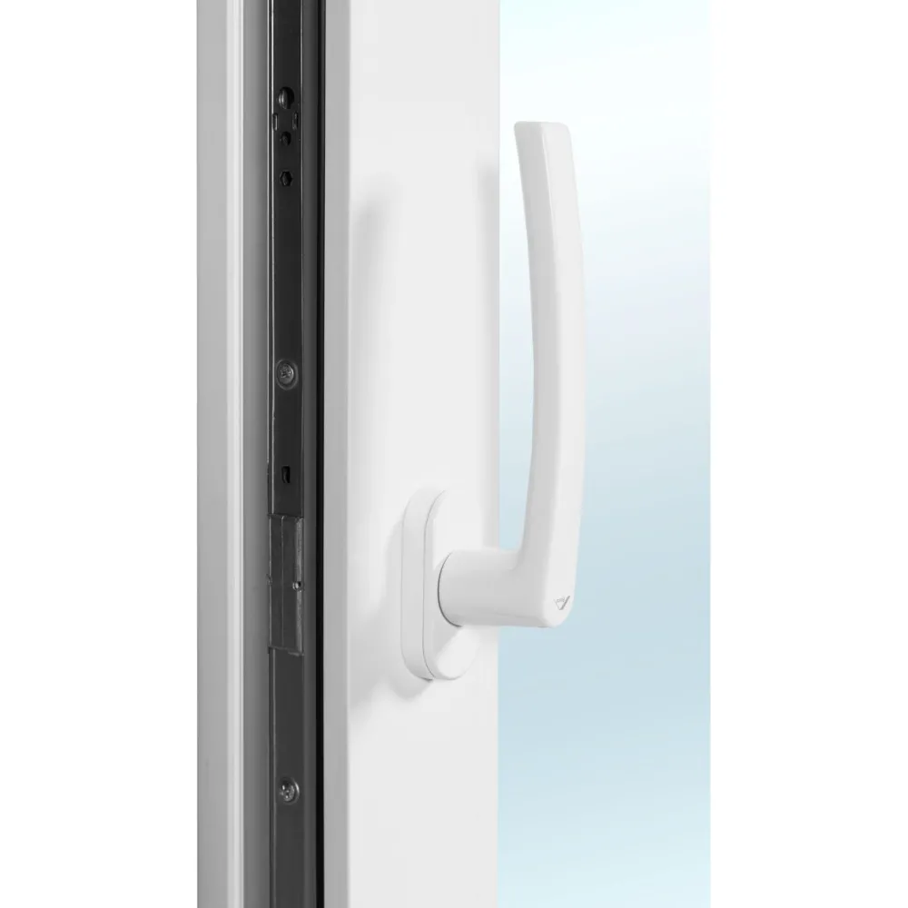 Terassin liukuovi Superior SU3K PVC 2-osainen 3-lasinen mittatilausovi*Seicom Hot