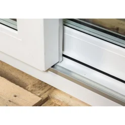 Terassin liukuovi Superior SU3K PVC 2-osainen 3-lasinen mittatilausovi*Seicom Hot