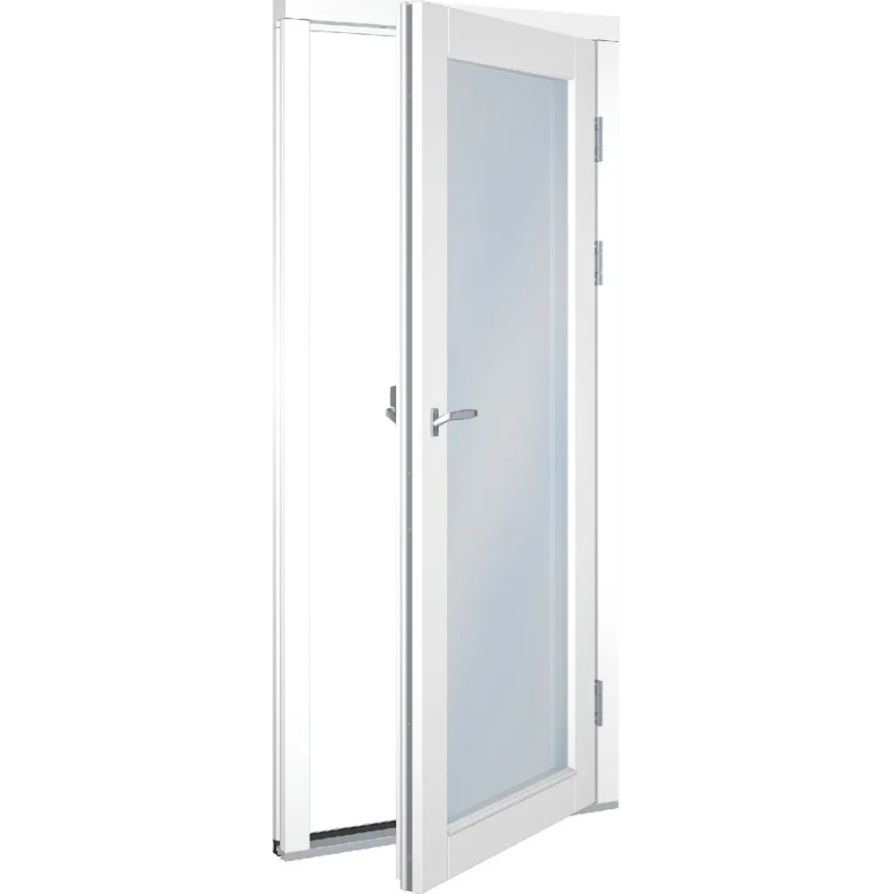 Terassin ovi 2K 2-lasinen, puu, mittatilausovi*Seicom Outlet