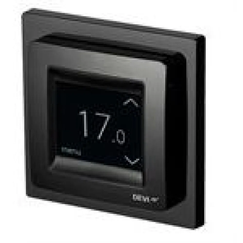 Termostaatti reg Touch musta*Devi Discount