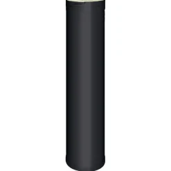 Teräspiipun/hormin jatke 1000 mm musta*Harvia Best