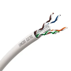 Tietoverkkokaapeli Actassi CAT6 U/UTP 4P 100m valkoinen Verkkokaapelit