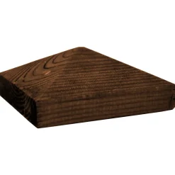 Clearance Tolpanhattu Pyramidi K38R 107x107x50 mm ruskea 90 mm tolpalle Aitatolpat