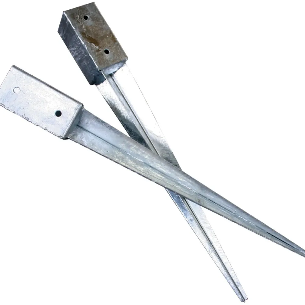 Outlet Tolpan maakiila 77x77x750mm galvanoitu Aitatolpan Jalat