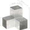 Tolppaliitin Y-muoto galvanoitu metalli 101x101mm*FinePRICE Outlet