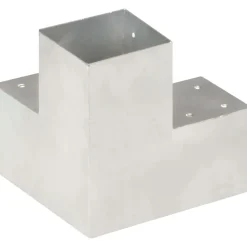 Tolppaliitin Y-muoto galvanoitu metalli 101x101mm*FinePRICE Outlet