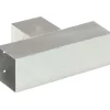 Tolppaliittimet 4kpl T-muoto galvanoitu metalli 91x91mm*FinePRICE