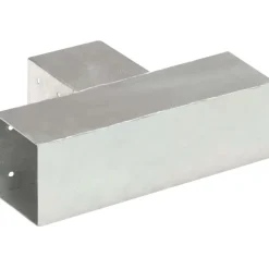 Tolppaliittimet 4kpl T-muoto galvanoitu metalli 91x91mm*FinePRICE