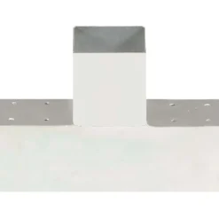Tolppaliittimet 4kpl T-muoto galvanoitu metalli 91x91mm*FinePRICE