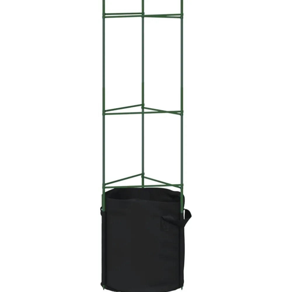 Tomaattihäkki, 116 cm teräs ja PP, eri määrillä ja malleja (38130)*FinePRICE Sale