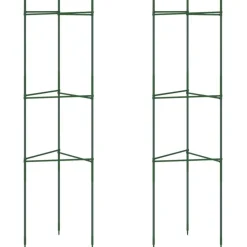 Tomaattihäkki, 116 cm teräs ja PP, eri määrillä ja malleja (38130)*FinePRICE Sale