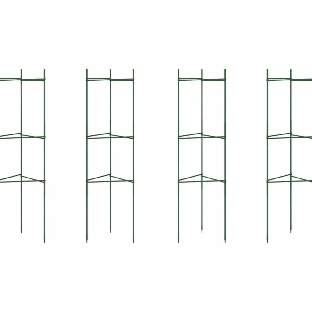 Tomaattihäkki, 116 cm teräs ja PP, eri määrillä ja malleja (38130)*FinePRICE Sale