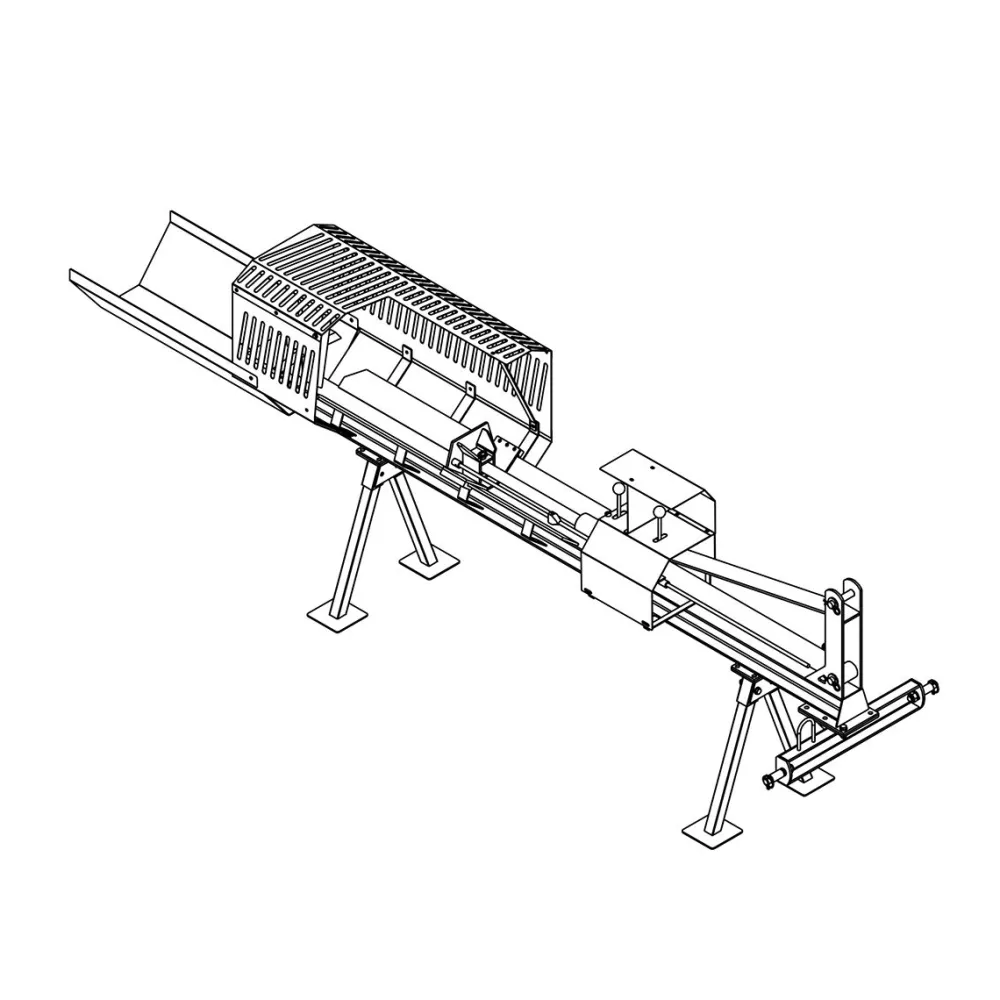Traktorikäyttöinen klapikone 30-110 cm 7 tonnia*Kellfri Best
