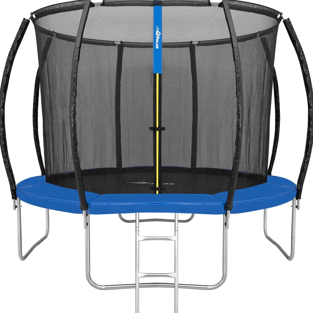 Best Trampoliini turvaverkolla, eri kokoja Trampoliinit