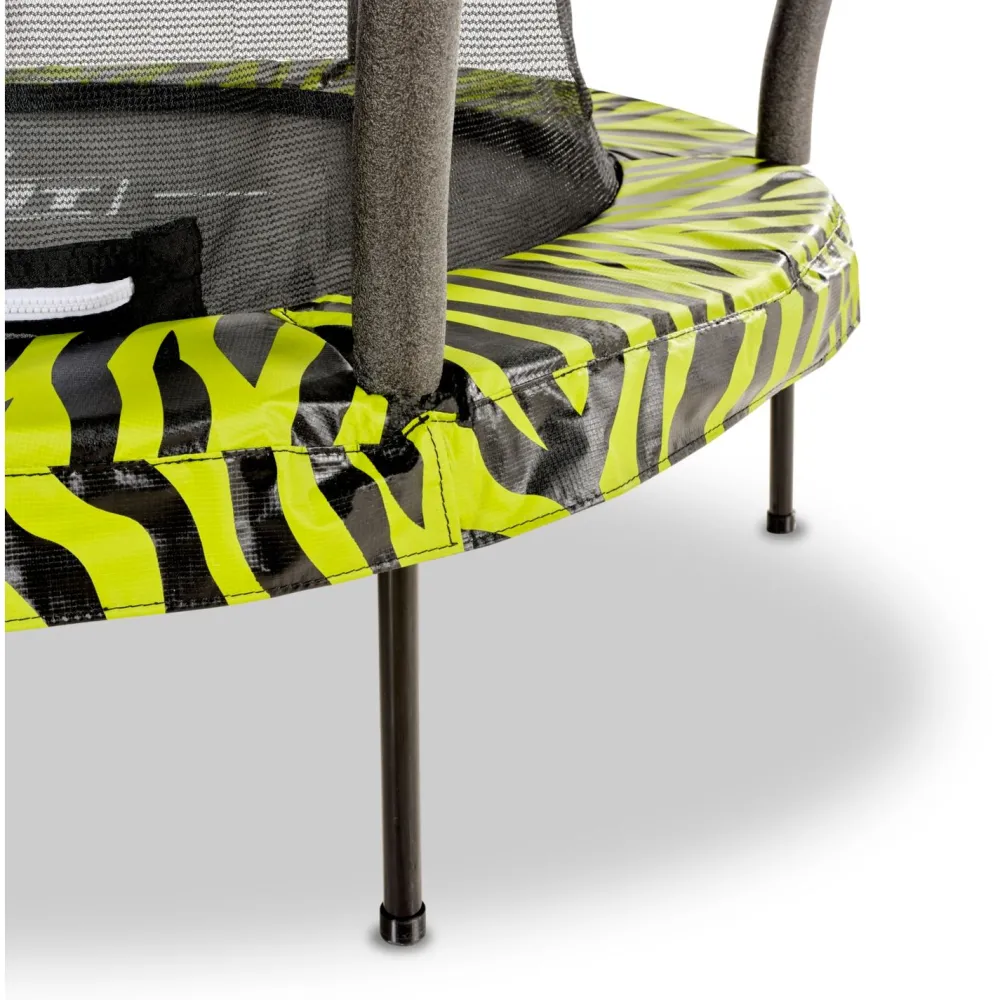 Trampoliini Tiggy Junior ø140cm sis. turvaverkko eri värejä*Exit Hot