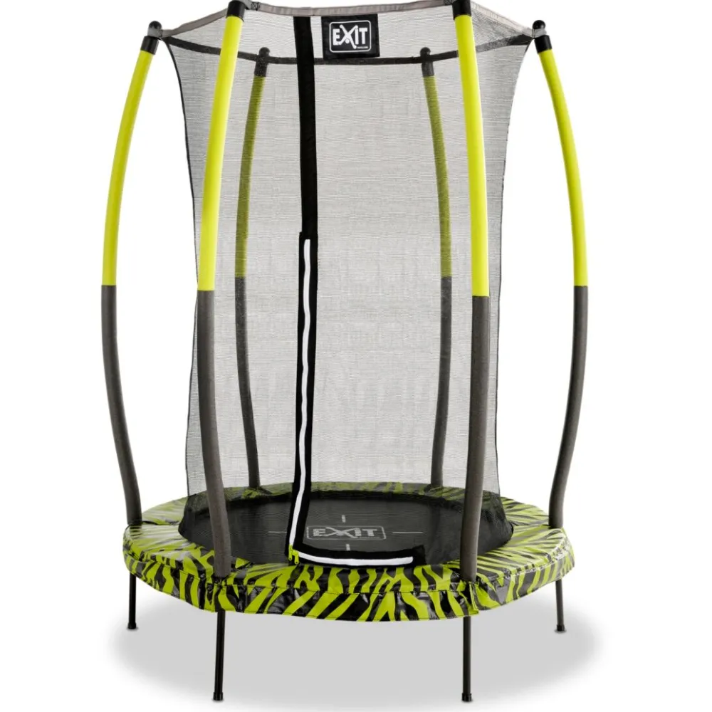Trampoliini Tiggy Junior ø140cm sis. turvaverkko eri värejä*Exit Hot