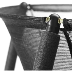 Trampoliini Comfort Edition Inground 214x305cm musta sis. turvaverkko Trampoliinit