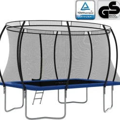 Hot Trampoliinisarja neliskulmainen, 335x244x90 cm, 150 kg Trampoliinit