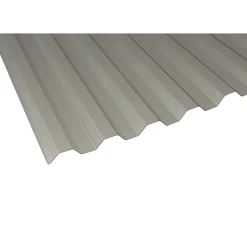 Trapetsilevy PC Sun 0,8 mm, savunharmaa 1040 x 3500 mm*Keraplast Discount