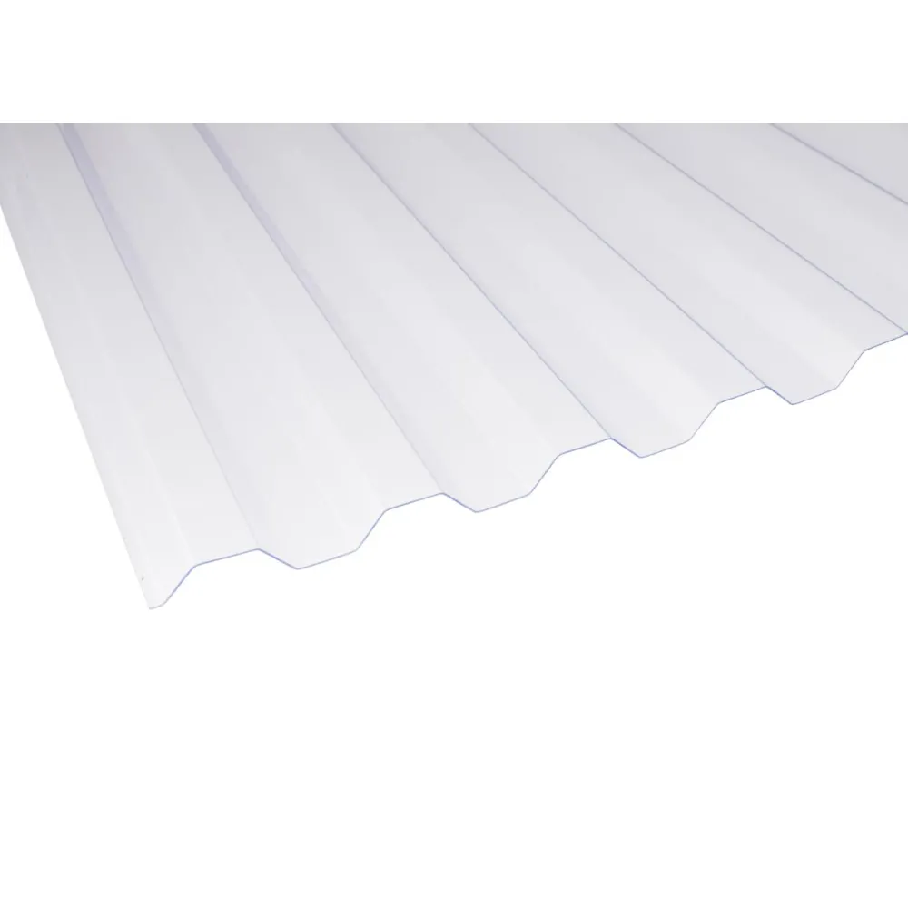 Trapetsilevy PC Sun 0,8 mm, savunharmaa 1040 x 2500 mm*Keraplast Clearance