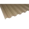 Trapetsilevy PC Sun 0,8 mm, pronssi 1040 x 3000 mm Valokatteet|Valokatteet