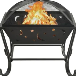 Hot Tulimalja 62 cm XXL teräs Pihauunit