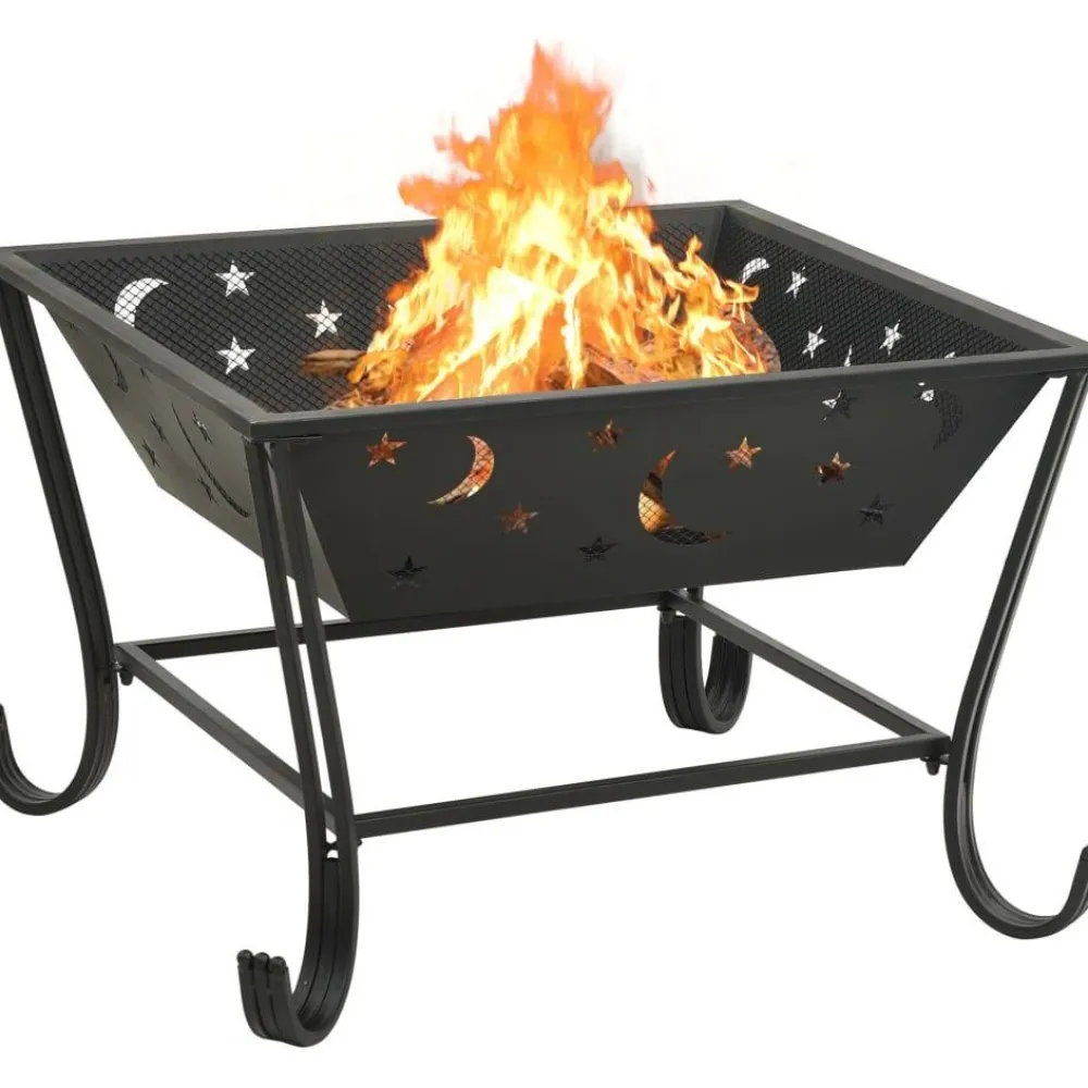 Hot Tulimalja 62 cm XXL teräs Pihauunit