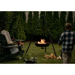 Tulipata Lun 60, Ø60x160cm, musta*Espegard Hot