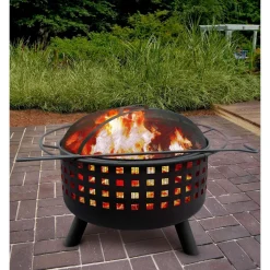 Hot Tulisija Memphis, sisältää grillausritilän, Ø75cm Pihagrillit|Pihatakat