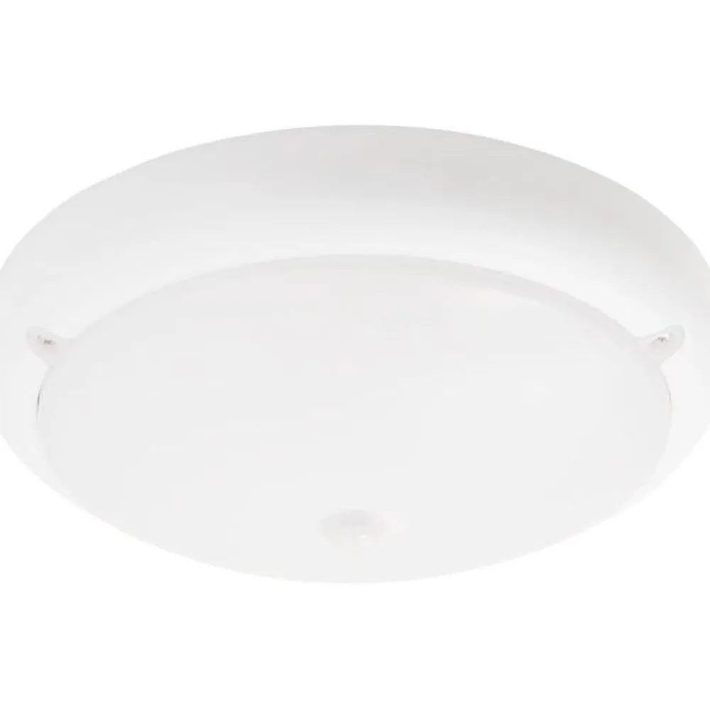 Tunnistinvalaisin Sono, IP54, 13W, 1250lm, 3500K, 835, PIR/MS, PCO, valkoinen Tunnistinvalaisimet