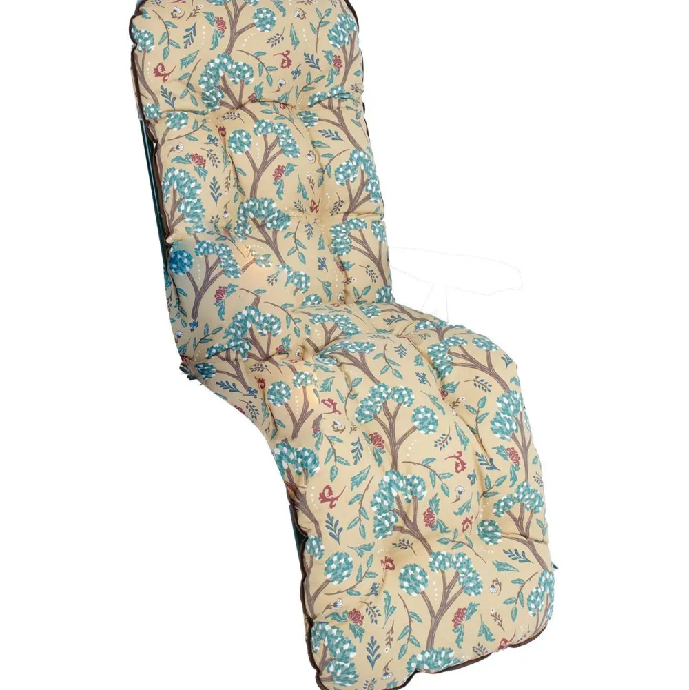 Tuolin pehmuste BADEN-BADEN 48x165 cm, metsäaihe, monivärinen*Home4you Best