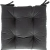 Tuolin pehmuste sametti NEW 40x40 cm, harmaa*Home4you Hot