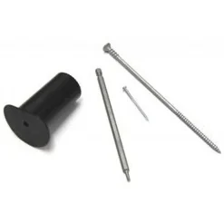 Clearance Tuulensuojakiinnike RKL Termofix 100 mm 250 kpl/pkt +  KIT asennuspaketti Eristystarvikkeet
