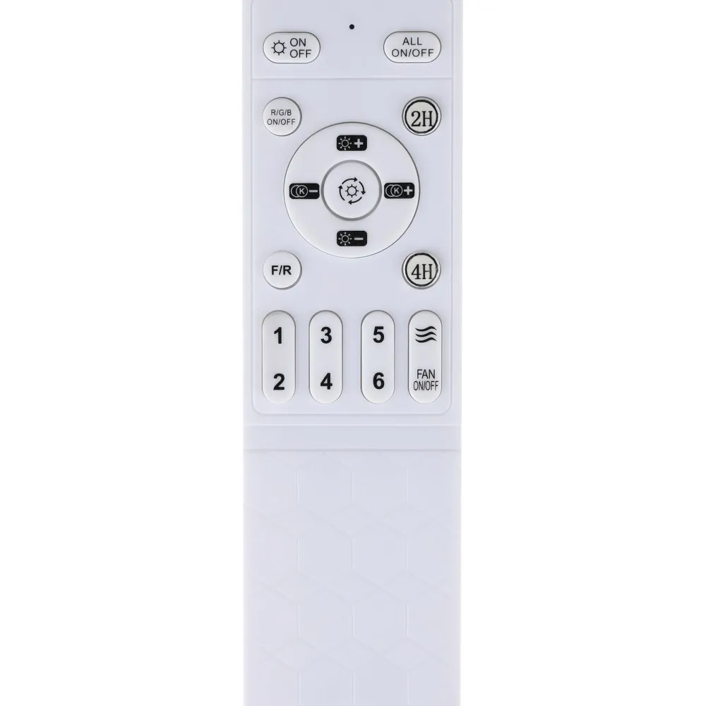 Outlet Tuuletinvalaisin Vallonia RGB/CCT LED Ø48cm kaukosäädin musta Tuuletinvalaisimet