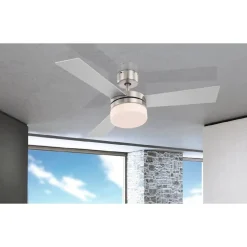 Tuuletinvalaisin Alana Ø105cm 40W pyökki*Globo Outlet