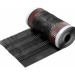 New Tuulettuva harjatiiviste 300 mm x 5 m musta Tiilikatto