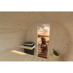 Tynnyrisauna Anita 0,9 m²*Palmako Outlet