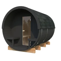 Tynnyrisauna Anita 1,6+0,7 m²*Palmako Clearance