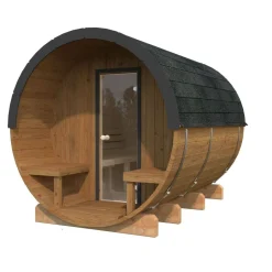 Tynnyrisauna Anita 1,6+0,7 m²*Palmako Clearance