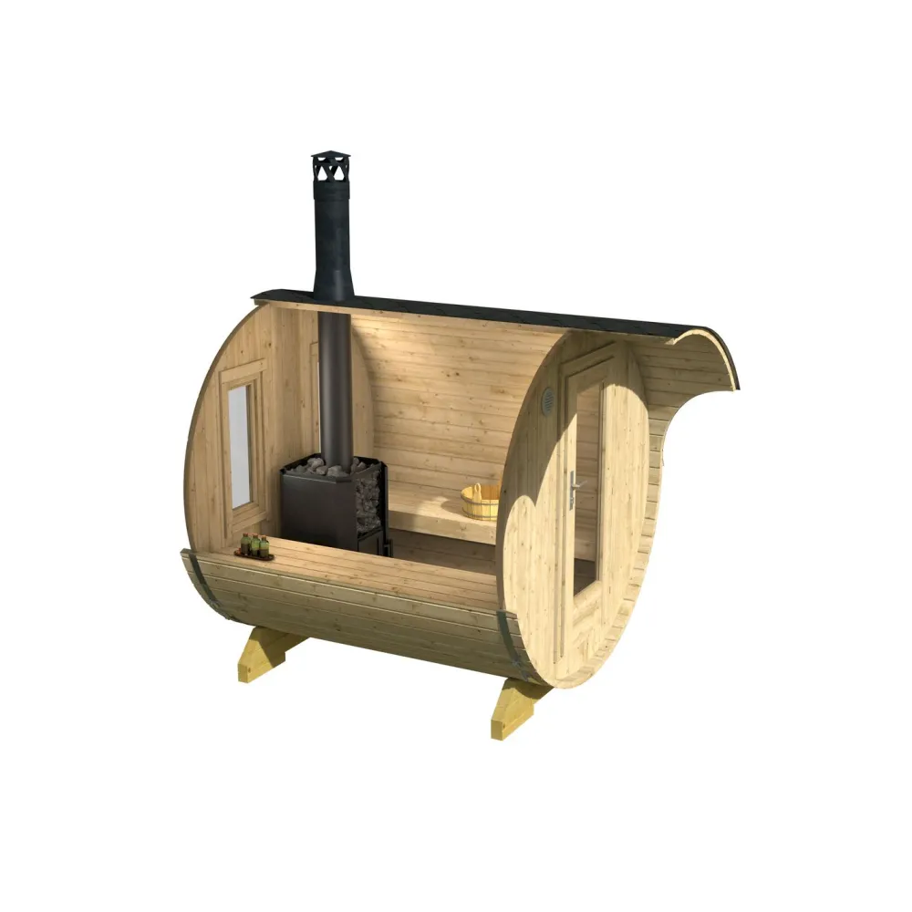 Tynnyrisauna Masku 4.6m² Tynnyrisaunat