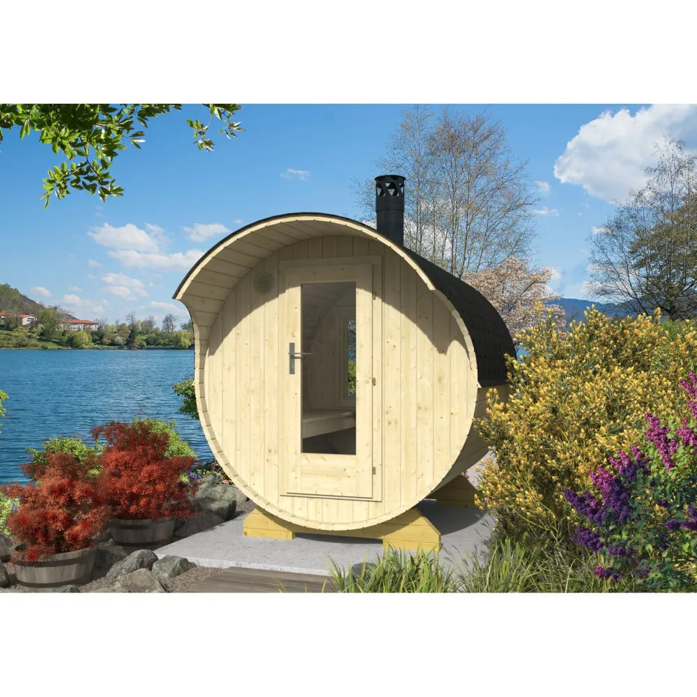 Tynnyrisauna Masku 4.6m² Tynnyrisaunat