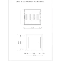 Tynnyrisauna Masku 4.6m² Tynnyrisaunat
