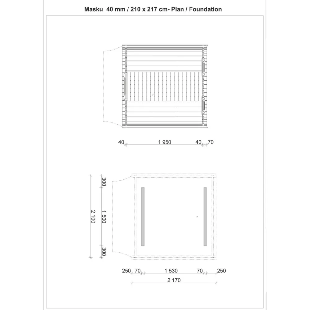 Tynnyrisauna Masku 4.6m² Tynnyrisaunat