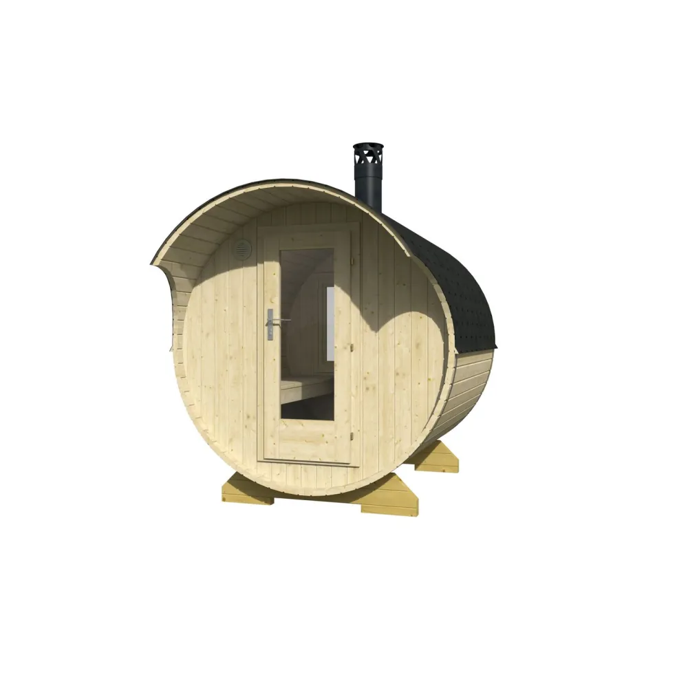 Tynnyrisauna Masku 4.6m² Tynnyrisaunat