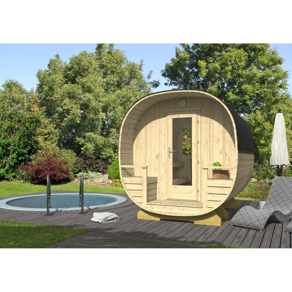 Tynnyrisauna Nokia 6.4m²*Tene Online